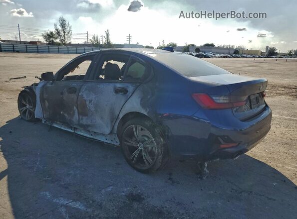 3MW5R1J01L8B15357 2020 BMW 3 SERIES Blue Задня ліва чверть