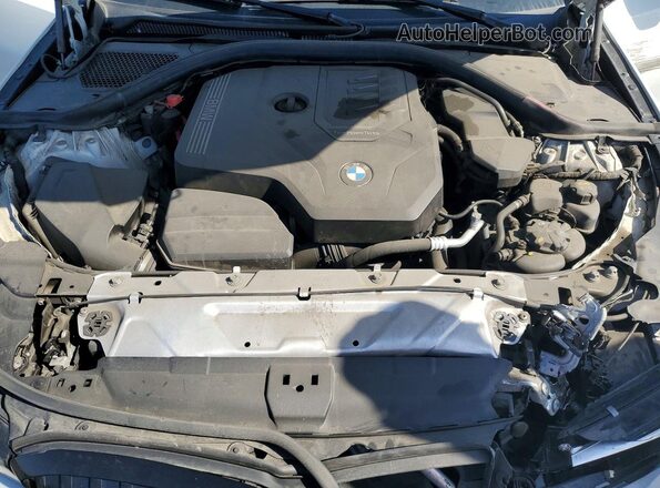 3MW5R1J09L8B29720 2020 BMW 3 SERIES Белый Вид задней части салона