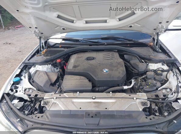3MW5R7J02N8C76189 2022 BMW 3 SERIES White Вид ззаду