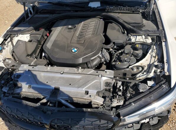 3MW5U7J0XM8C01365 2021 BMW M3 White Սալոնի հետևի տեսք