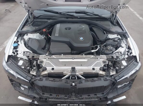 3MW69CW05S8F41835 2025 BMW 3 SERIES White Вид ззаду