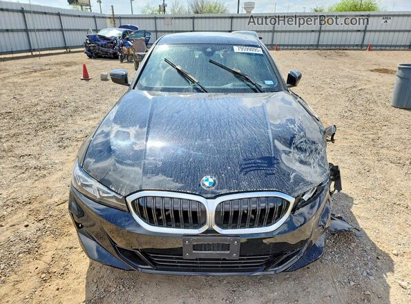 3MW69FF07P8D75052 2023 BMW 3 SERIES Black Դիմացի տեսք