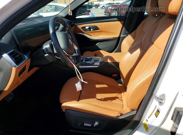 3MW69FF09R8D88937 2024 BMW 3 SERIES White წინა სალონის ხედი
