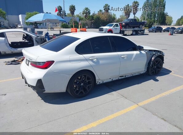3MW89CW01S8F48631 2025 BMW 3 SERIES White Rear right