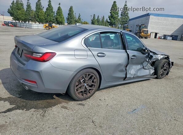3MW89CW04S8F45254 2025 BMW 3 SERIES Charcoal Задня права чверть