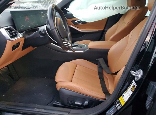 3MW89FF0XR8D87191 2024 BMW 3 SERIES Black Widok wnętrza z przodu