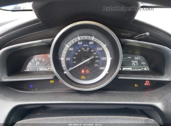 3MYDLBYV2HY157293 2017 TOYOTA YARIS IA Blue Widok tylnych siedzeń