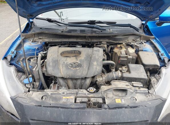 3MYDLBYV2HY157293 2017 TOYOTA YARIS IA Blue Widok z tyłu