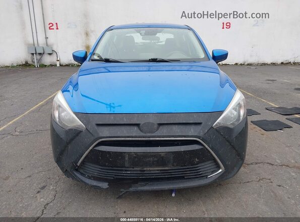3MYDLBYV2HY157293 2017 TOYOTA YARIS IA Blue Widok zestawu wskaźników