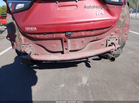 3MYDLBYV3JY315064 2018 TOYOTA YARIS IA Red Դիմացի տեսք