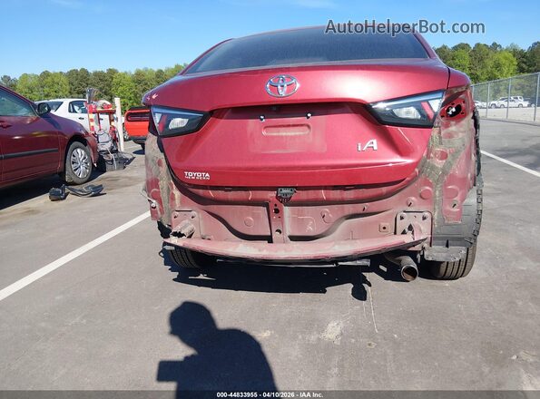3MYDLBYV3JY315064 2018 TOYOTA YARIS IA Red 