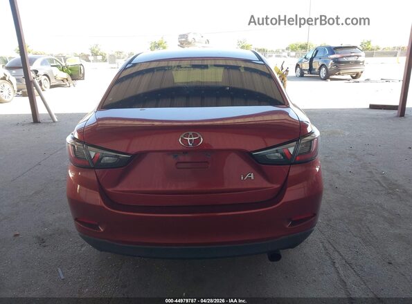 3MYDLBYV8HY172297 2017 TOYOTA YARIS IA Red 