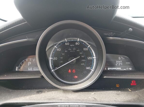 3MYDLBYV8KY507033 2019 TOYOTA LE White უკანა სავარძლების ხედი