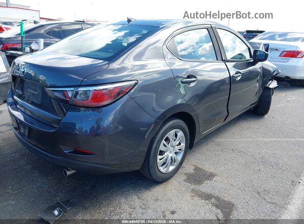 3MYDLBYVXKY509088 2019 TOYOTA YARIS Gray Tył prawy