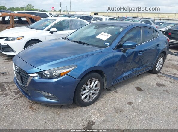 3MZBN1U76JM180250 2018 MAZDA 3 Light Blue Front left