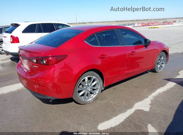 3MZBN1V30JM186413 2018 MAZDA 3 Red უკანა მარჯვენა