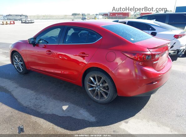 3MZBN1V30JM186413 2018 MAZDA 3 Red უკანა მარცხენა
