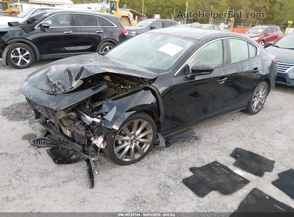 3MZBPAAL9KM111775 2019 MAZDA 3 Black Przód lewy