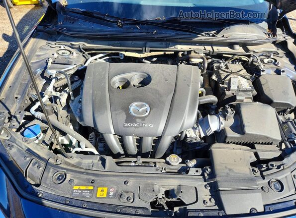 3MZBPABL9MM250533 2021 MAZDA 3 Синий Вид задней части салона