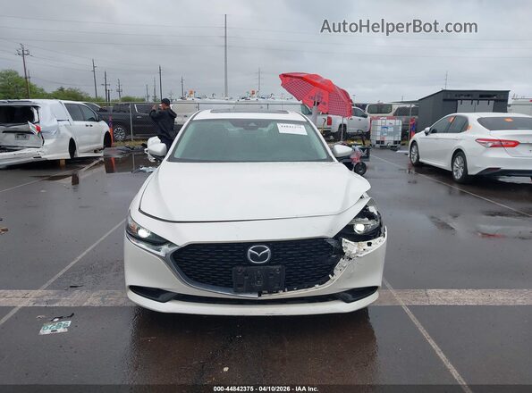 3MZBPACL2MM250548 2021 MAZDA 3 White Սարքավորումների վահանակի տեսք