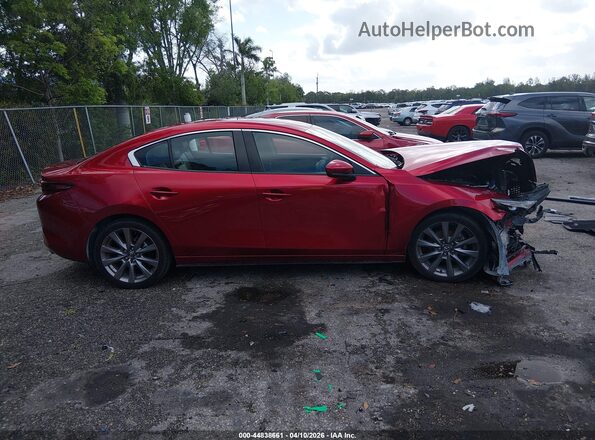 3MZBPACL5LM131438 2020 MAZDA 3 Red Widok wnętrza z tyłu