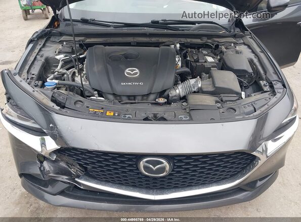 3MZBPAEM9KM104666 2019 MAZDA 3 Gray Հետևի տեսք