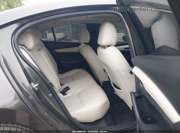 3MZBPAEM9KM104666 2019 MAZDA 3 Gray VIN կոդի պիտակի տեսք