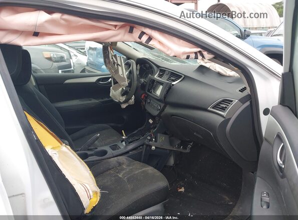 3N1AB7AP0JY204990 2018 NISSAN SENTRA White Vista interior delantera