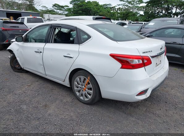 3N1AB7AP0JY204990 2018 NISSAN SENTRA White Trasero izquierdo