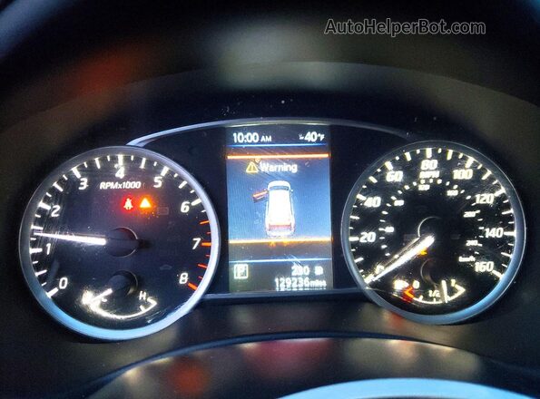 3N1AB7AP0KY327657 2019 NISSAN SENTRA Gray Instrument cluster view