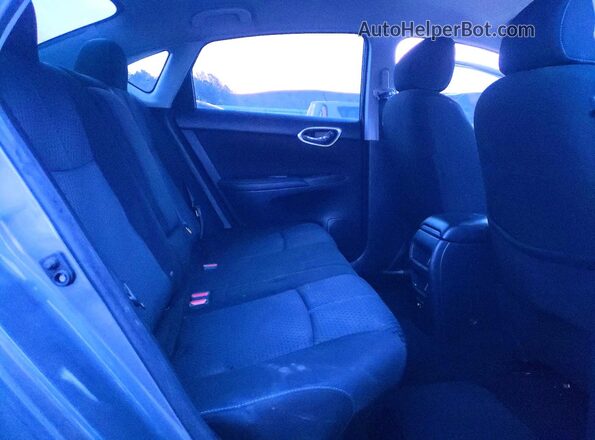 3N1AB7AP0KY327657 2019 NISSAN SENTRA Gray Rear seats view
