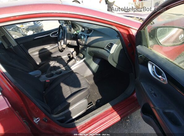 3N1AB7AP1GL647770 2016 NISSAN SENTRA Red წინა სალონის ხედი