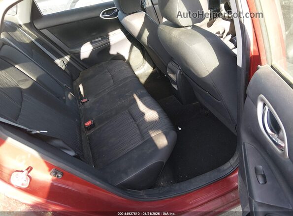 3N1AB7AP1GL647770 2016 NISSAN SENTRA Red VIN კოდის სტიკერის ხედი