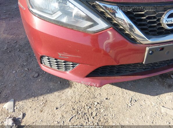 3N1AB7AP1GL647770 2016 NISSAN SENTRA Red წინა ხედი