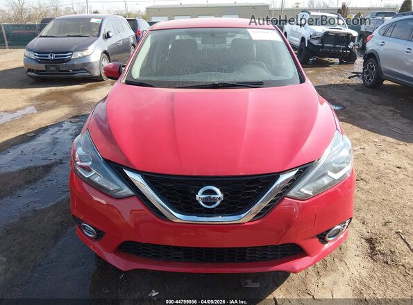 3N1AB7AP1GY262437 2016 NISSAN SENTRA Red Rear interior view