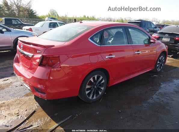3N1AB7AP1GY262437 2016 NISSAN SENTRA Red Rear right
