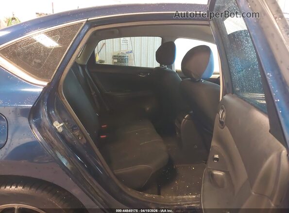 3N1AB7AP1JY302829 2018 NISSAN SENTRA Blue Widok naklejki z numerem VIN
