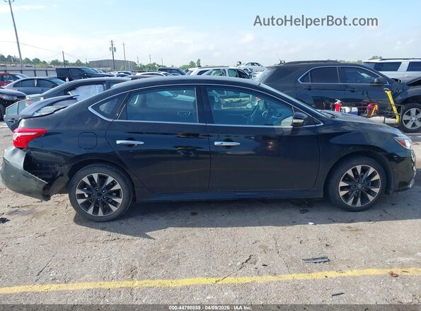 3N1AB7AP1KY217815 2019 NISSAN SENTRA Black Vista interior trasera