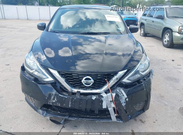 3N1AB7AP1KY435656 2019 NISSAN SENTRA Black Вид щитка приладів
