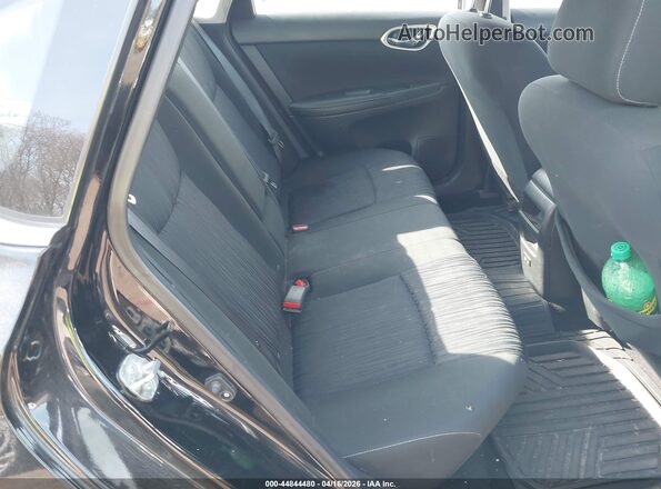 3N1AB7AP1KY451176 2019 NISSAN SENTRA Black Widok naklejki z numerem VIN