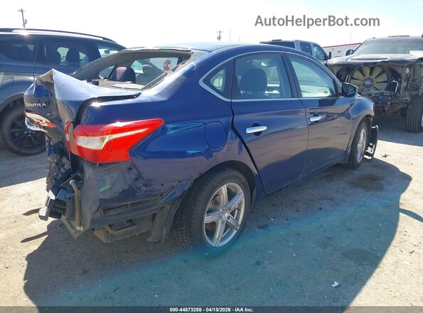 3N1AB7AP2GY215546 2016 NISSAN SENTRA Blue Задня права чверть