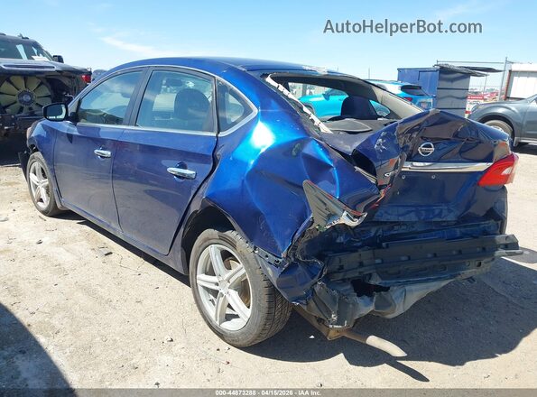3N1AB7AP2GY215546 2016 NISSAN SENTRA Blue Задня ліва чверть