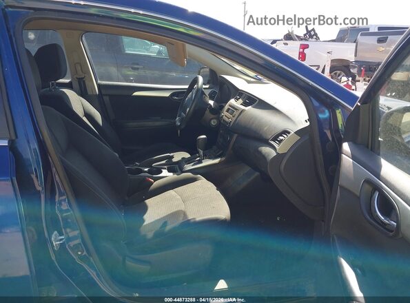3N1AB7AP2GY215546 2016 NISSAN SENTRA Blue Вид салону спереду