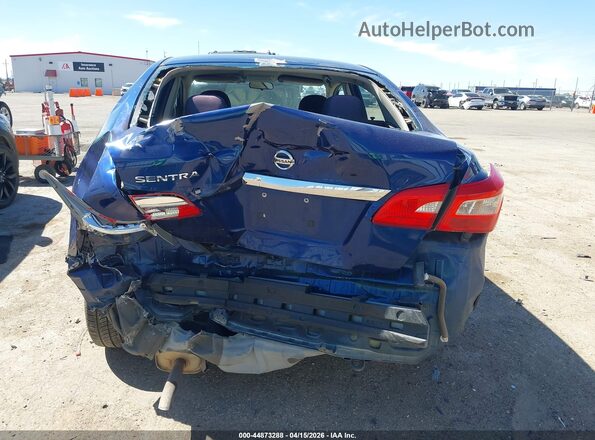 3N1AB7AP2GY215546 2016 NISSAN SENTRA Blue Вид спереду