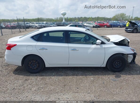 3N1AB7AP2GY246828 2016 NISSAN SENTRA Белый Панорамный вид салона 360°