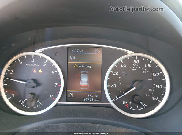 3N1AB7AP2KY244926 2019 NISSAN SENTRA Красный Вид задних сидений