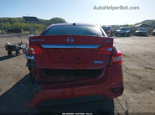 3N1AB7AP2KY244926 2019 NISSAN SENTRA Красный 
