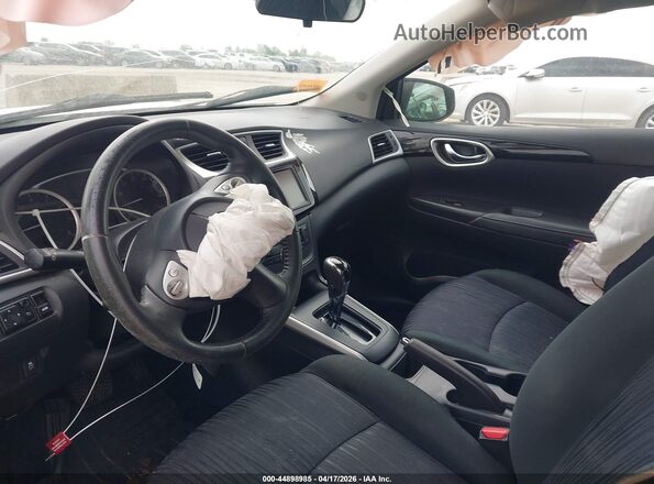 3N1AB7AP2KY332732 2019 NISSAN SENTRA White Vista interior delantera