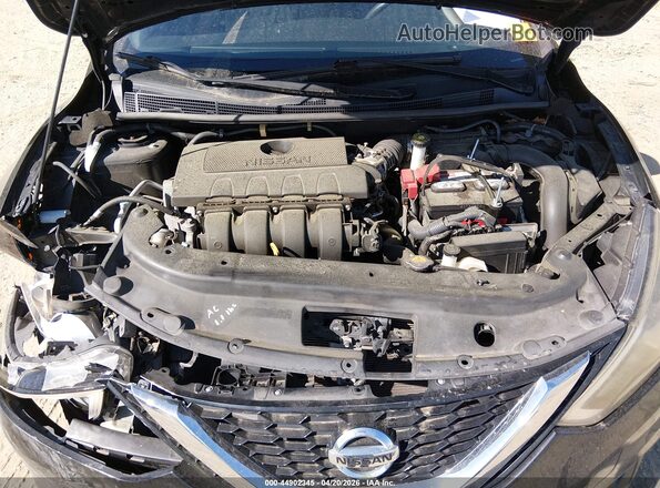 3N1AB7AP3HY358197 2017 NISSAN SENTRA Black Հետևի տեսք
