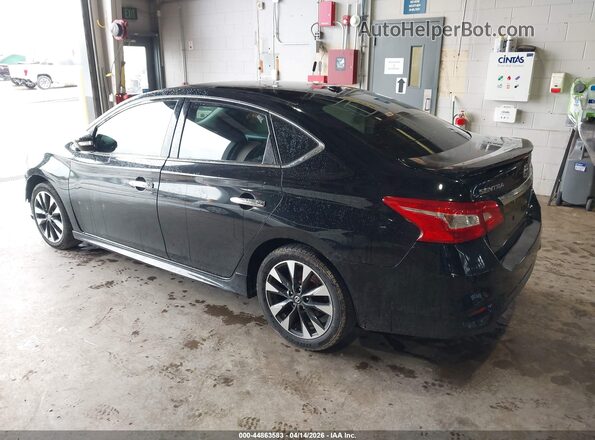 3N1AB7AP3JY205406 2018 NISSAN SENTRA Black Tył lewy